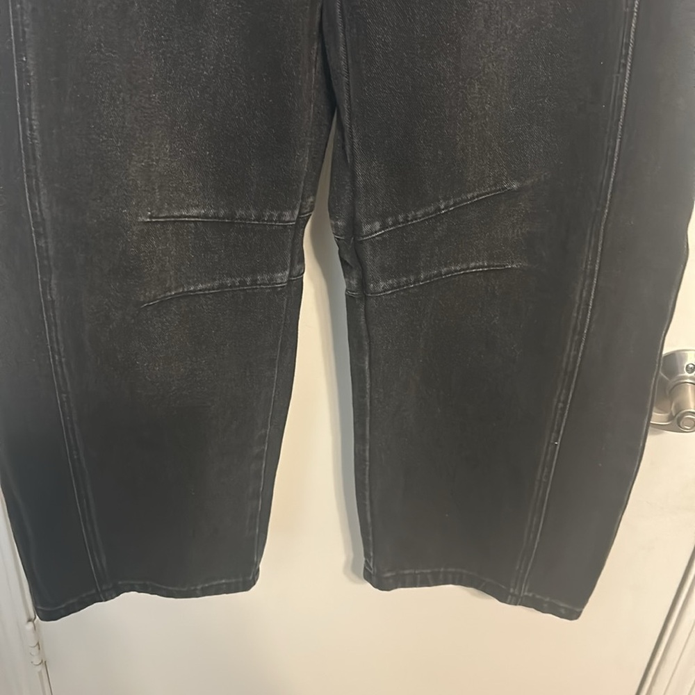 Black Barrel Jeans - Picture 3 of 5